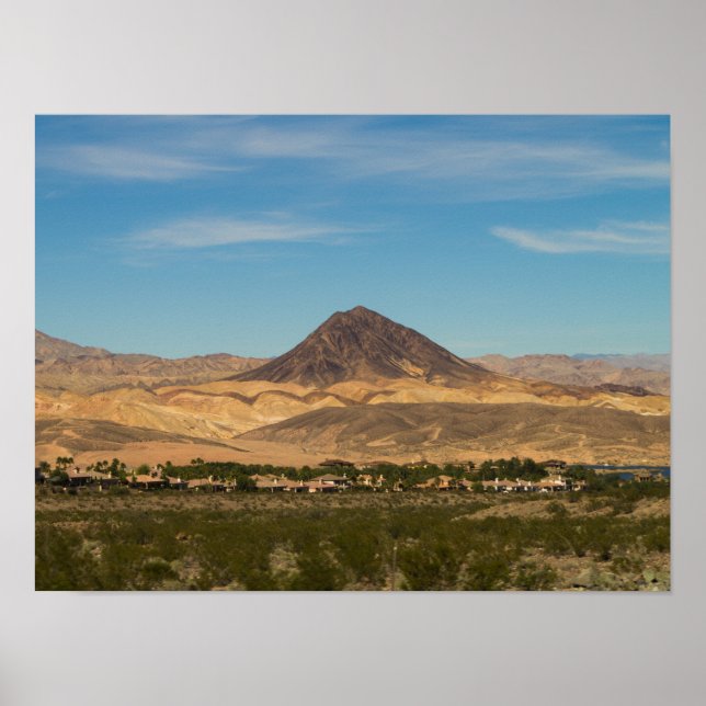 Póster Desierto de Nevada Meridional (Frente)