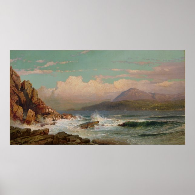 Póster Desierto del Monte Maine (Frente)