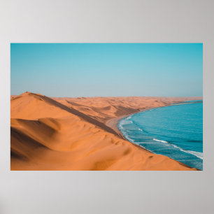 PÓSTER DESIERTOS EN LA PLAYA