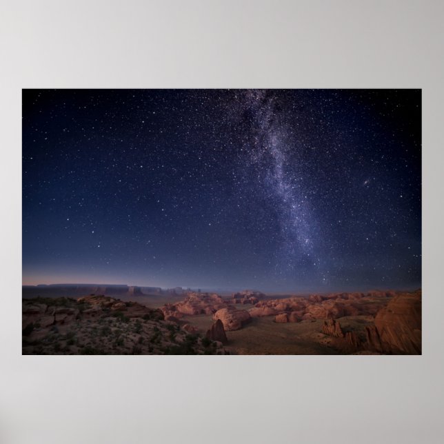 Póster Desiertos | Kayenta Monument Valley Arizona (Frente)