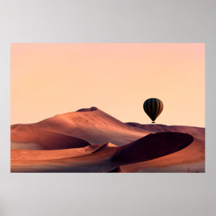 Póster Desiertos Parque nacional Sand Dunes Namib-Naukl