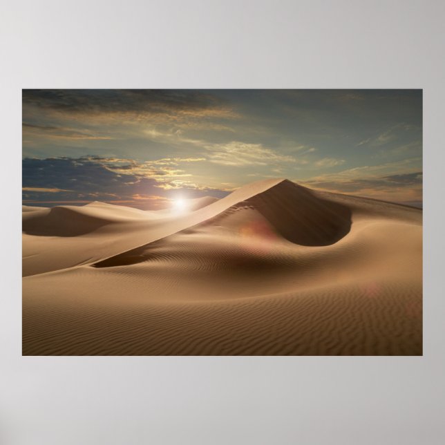 Póster Desiertos | Rub al Khali (Frente)