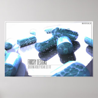 Póster Design Pill to Fix What Ail's