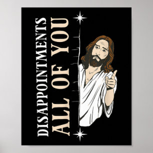 Póster Desilusiones Todo Tú Jesús Divertido Cristiano Rel