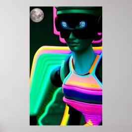 Póster Deslizador Astral