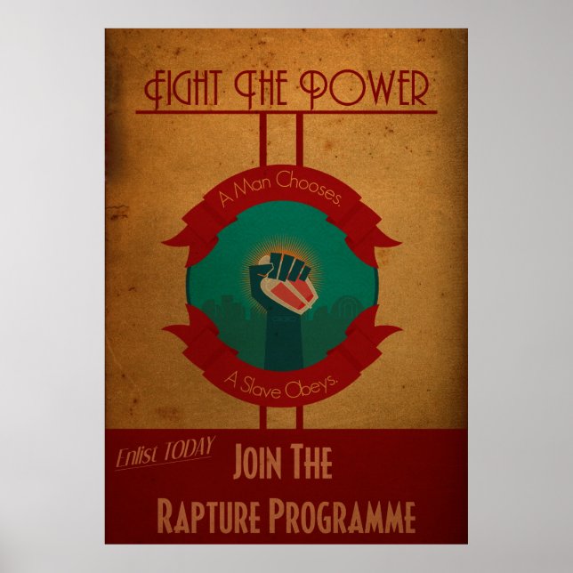 Póster Desobedecer (Frente)