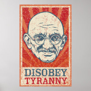 Póster Desobey Tyranny Poster