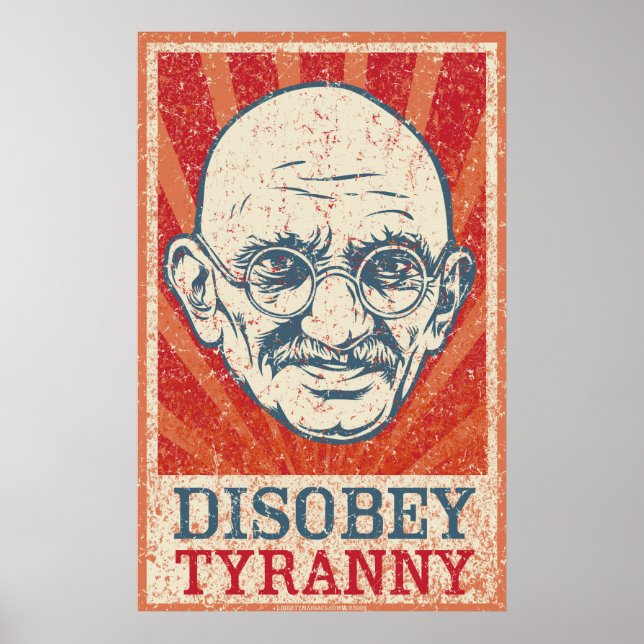 Póster Desobey Tyranny Poster (Frente)