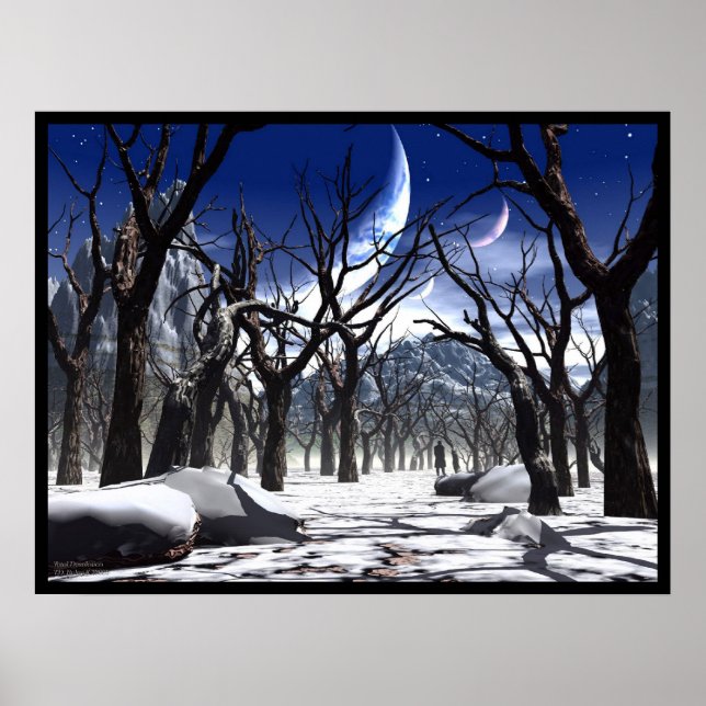 Póster Desolación total (Frente)