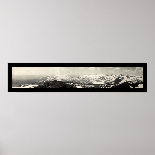 Póster Desolation Valley Tahoe Foto de CA 1905 (Frente)