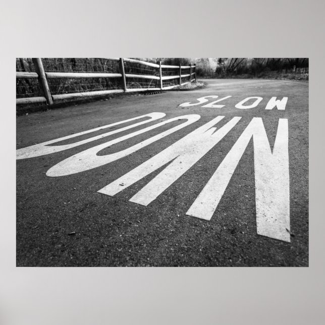 Póster Despacio (Frente)