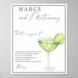 Póster Despedida de soltera Margarita Ponle un anillo en 