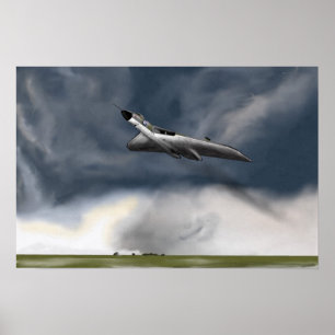 Póster Despegue de Vulcan Bomber