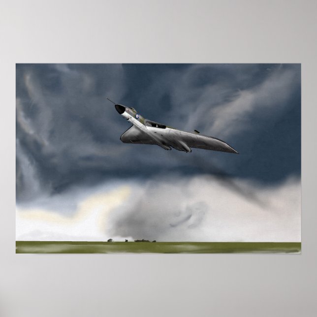 Póster Despegue de Vulcan Bomber (Frente)