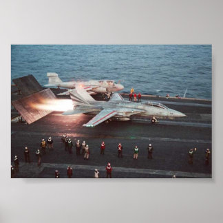 Póster Despegue F-14