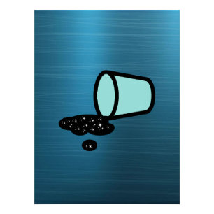 Póster Desperdicio de Espacio - Infinito Derramado
