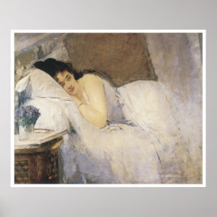Póster Despertar de la mañana 1877-78, Eva Gonzales