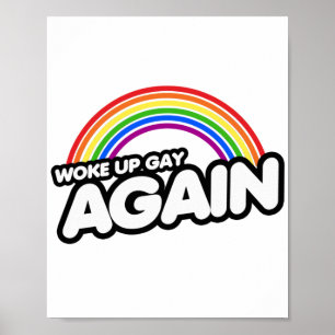 Póster Despertó de nuevo a Gay