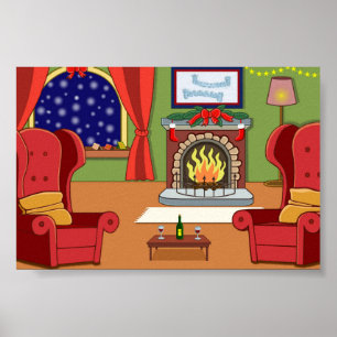 Póster Despido de navidades