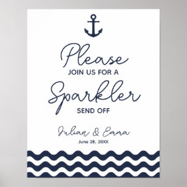 Póster Despido de Sparkler, la Marina Náutica