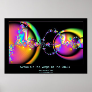 Póster Despierta al borde de los años 2060