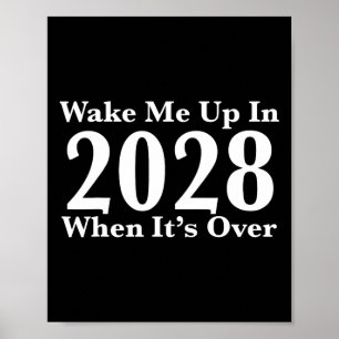 Póster Despiértame en 2028 cuando termine