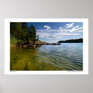 Póster Desplazamiento de color