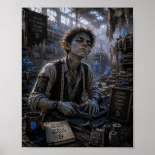 Póster Desprecio / Sastre / Almacén de telas