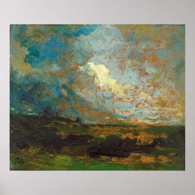 Póster Después de la ducha - Edward Mitchell Banister (Frente)