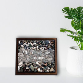 Póster Después de la lluvia llega el poster motivador del