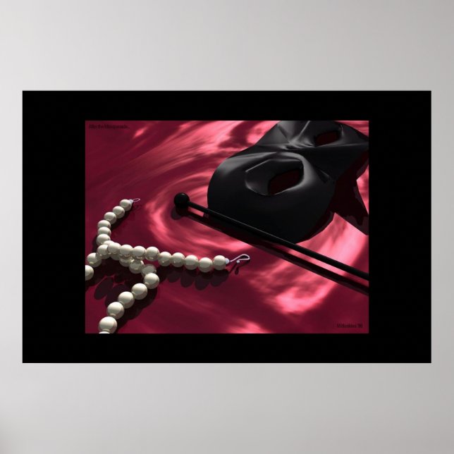 Póster Después de la mascarada (Frente)