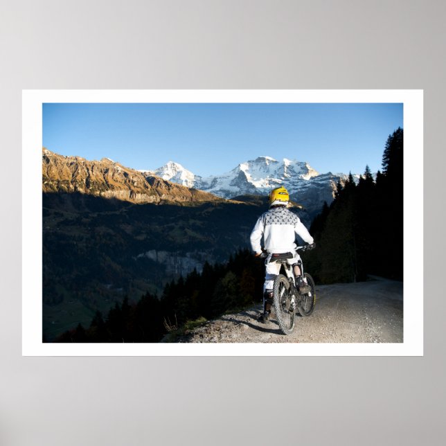 Póster Después de un duro día de trabajo (Frente)