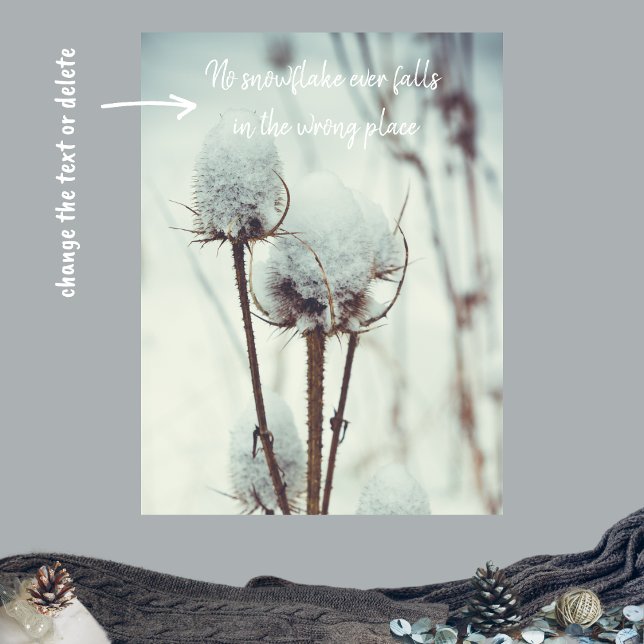 Póster Después de una nevada (Subido por el creador)