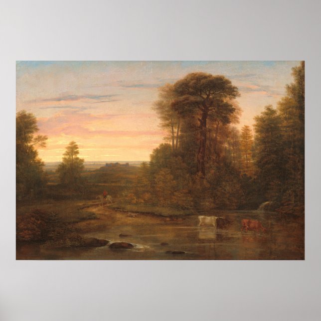 Póster Después del atardecer - Poster Bella Artes de Wash (Frente)