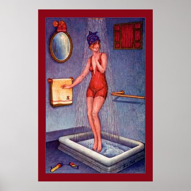 Póster Después del baño (Frente)