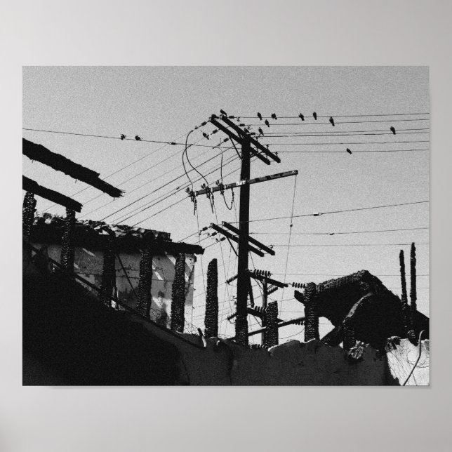 Póster Después del incendio (Frente)