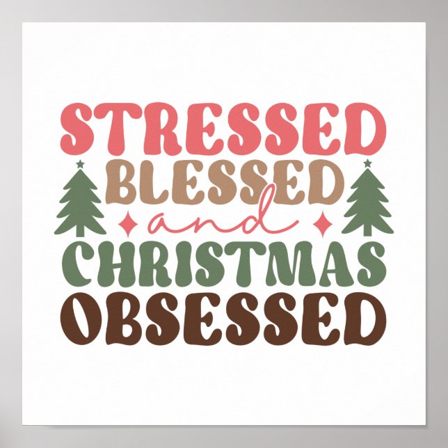 Póster Destacados, bendecidos y Navidades obsesionados (Frente)