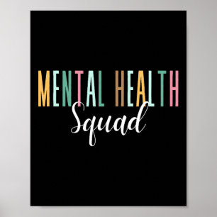 Póster Destacamento de Salud Mental Conciencia sobre Salu