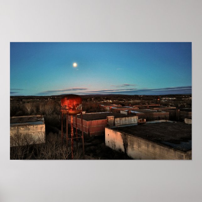 Póster Destilería Whiskey Abandonada Linfield PA (Frente)