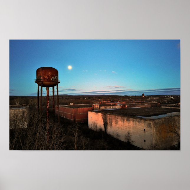 Póster Destilería Whiskey Abandonada Linfield PA (Frente)