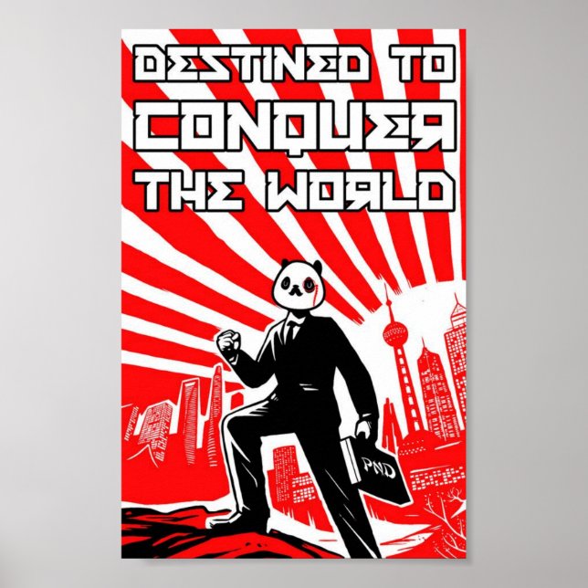 Póster Destinados a conquistar al Poster mundial (Frente)