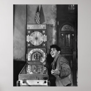 Póster Destino americano: los años 40