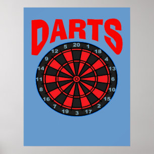 Póster Destino de dardos