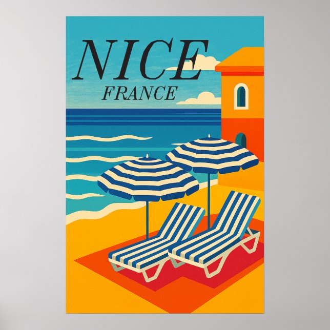 Póster Destino de vacaciones de verano  (Frente)
