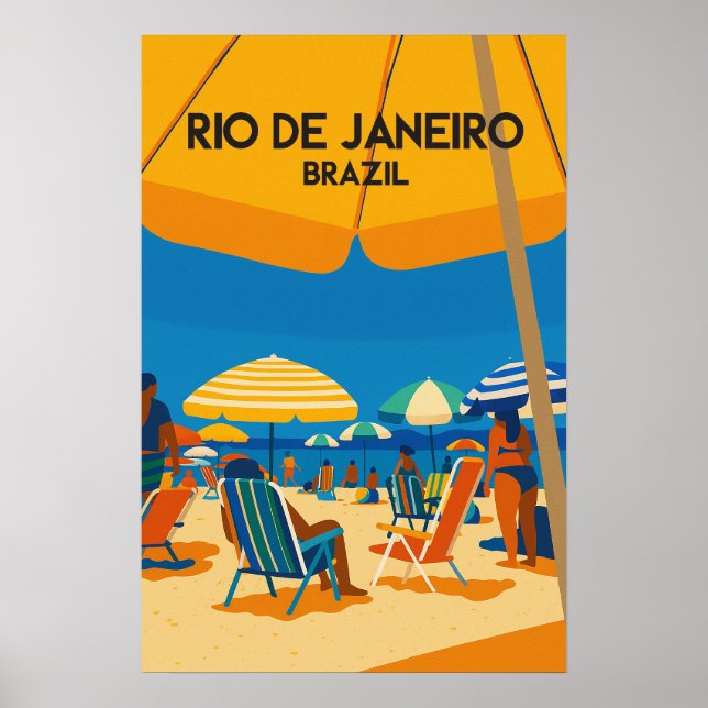 Póster Destino de vacaciones de verano  (Frente)