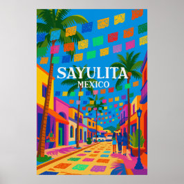 Póster Destino de vacaciones de verano México