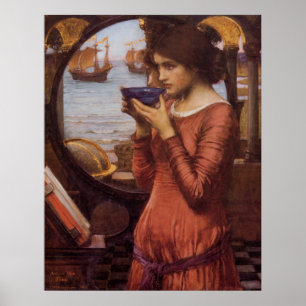 Póster Destino John William Waterhouse