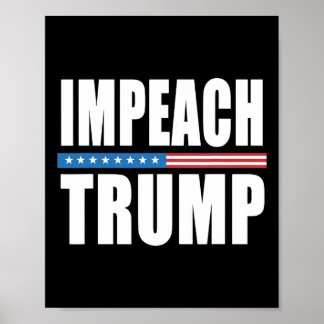 Póster Destituir 45 Anti Trump No Es Mi Presidente