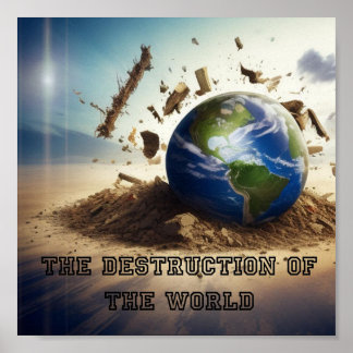 Póster destrucción
