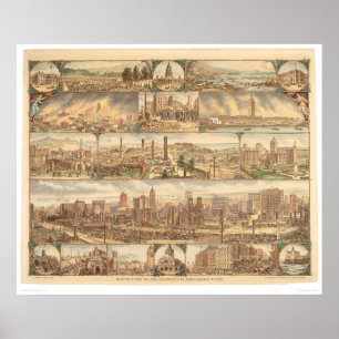 Póster Destruction of San Francisco (0508A)